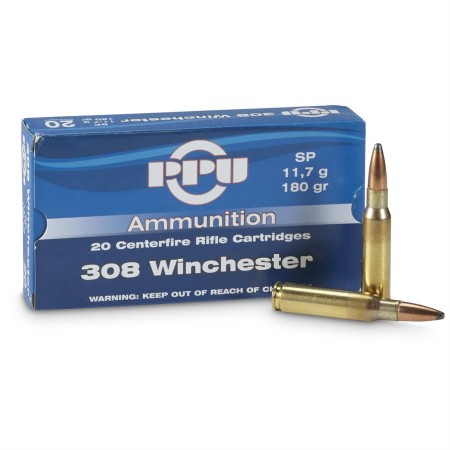 PPU .308 Winchester SP 150gr 
